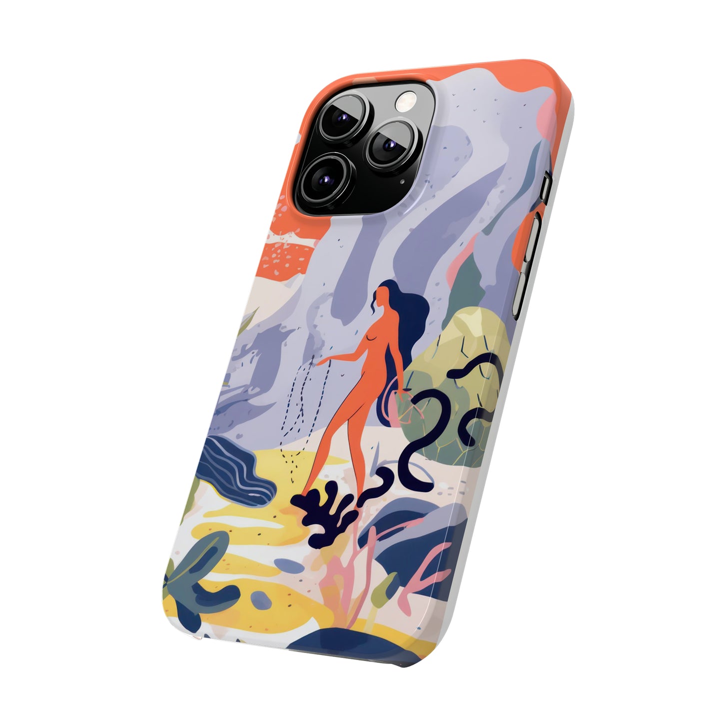 Moonlit, Slim Phone Case