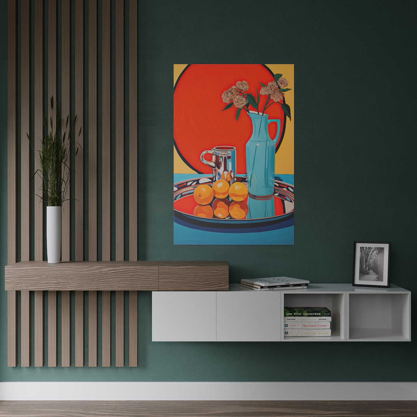 Evening Light, Satin Poster Print (300gsm)