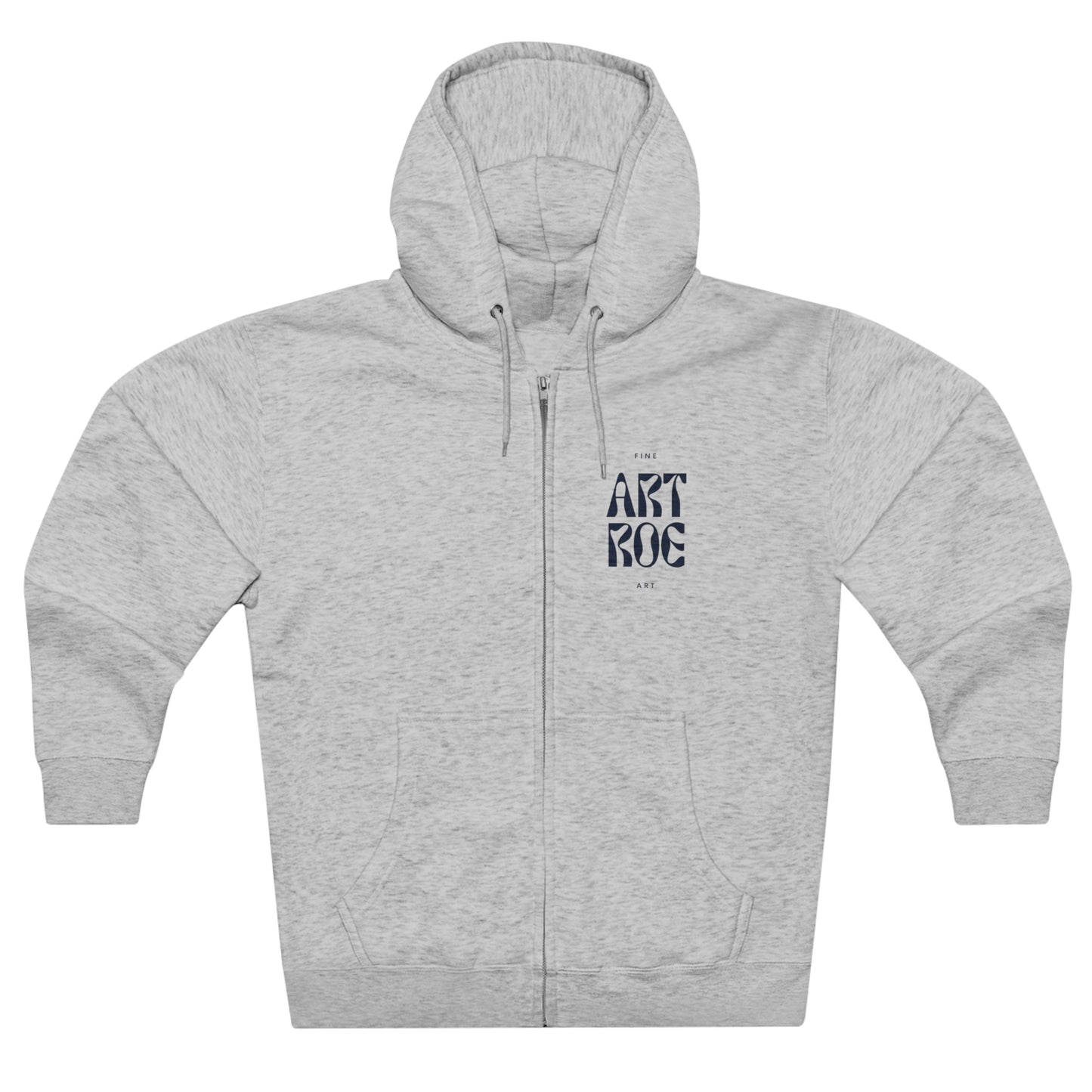 ART ROE LOGO Unisex Premium Full Zip Hoodie