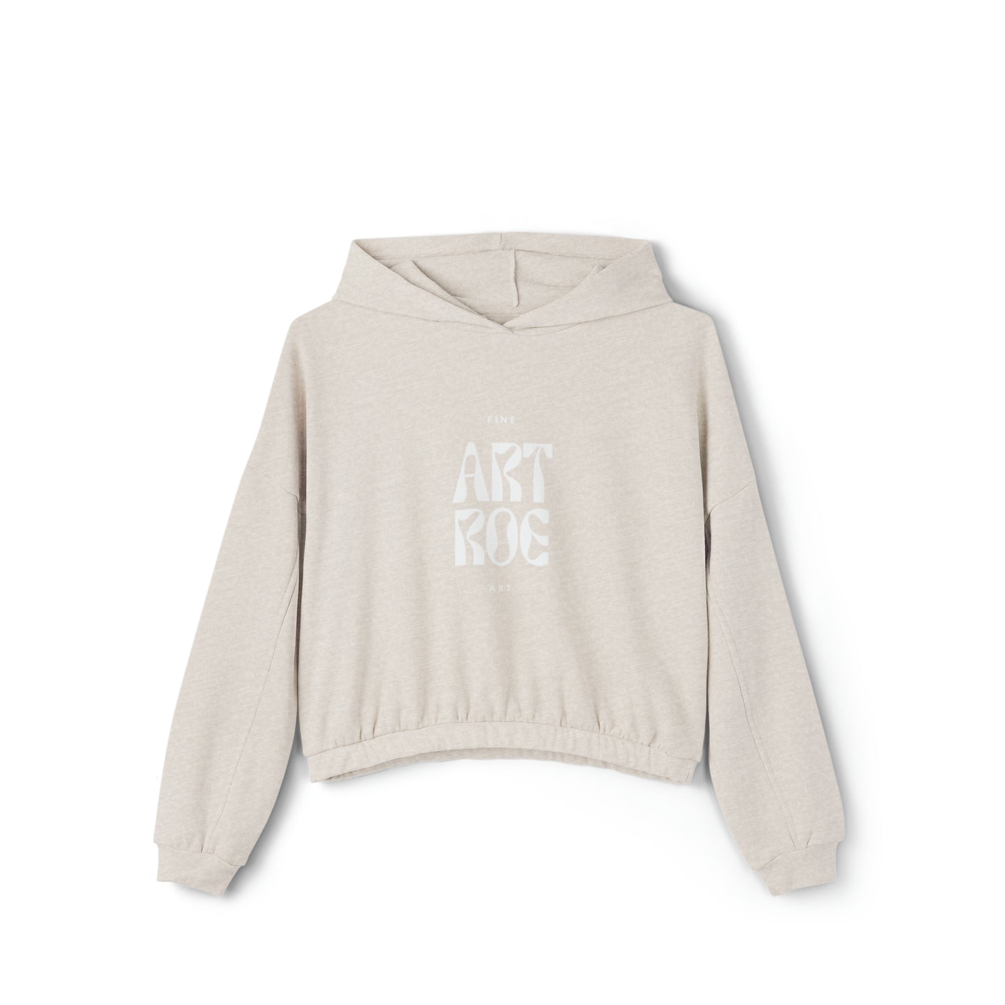 ART ROE LOGO Women's Cinched Bottom Hoodie