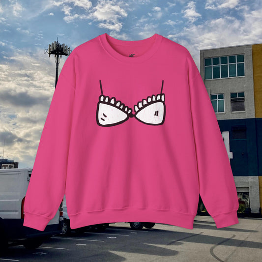 Bikini Bra, Unisex Heavy Blend™ Crewneck Sweatshirt