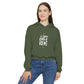 ART ROE LOGO Women's Cinched Bottom Hoodie