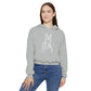 Royal Boy, Horse, ART ROE LOGO Women's Cinched Bottom Hoodie