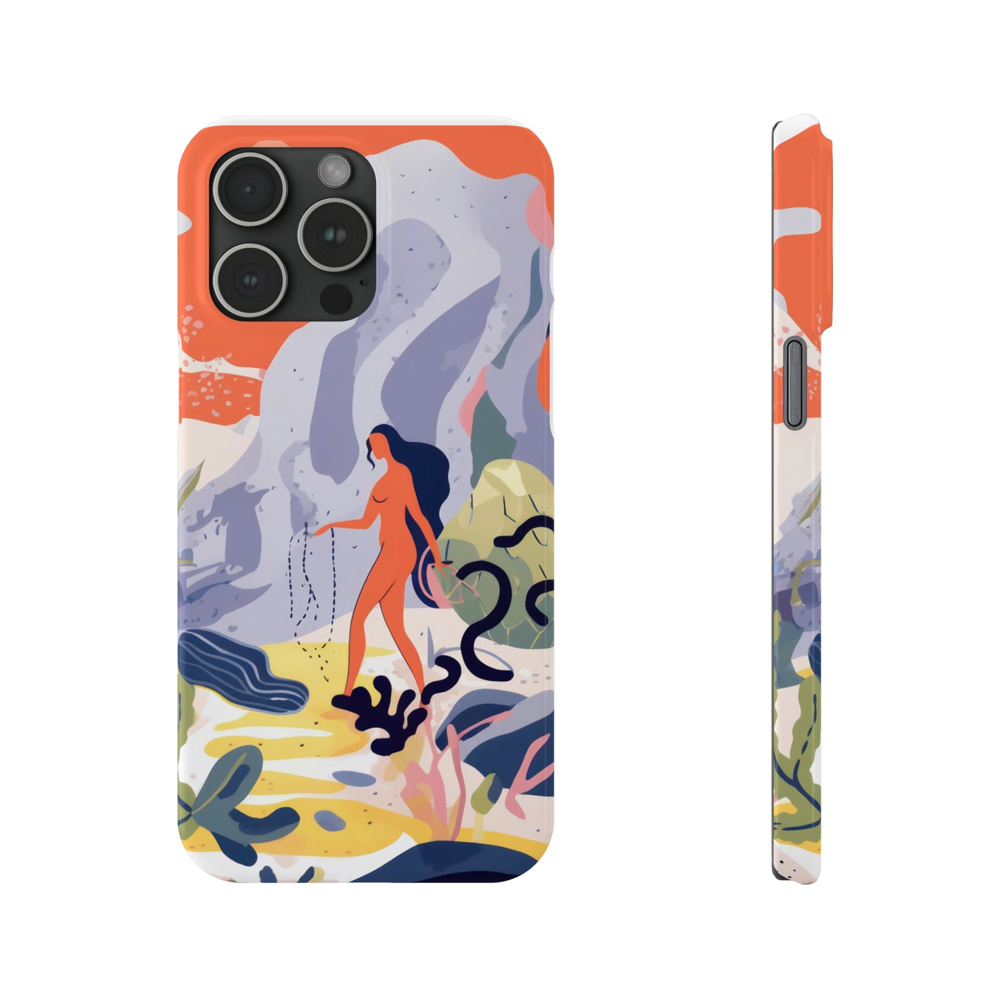 Moonlit, Slim Phone Case