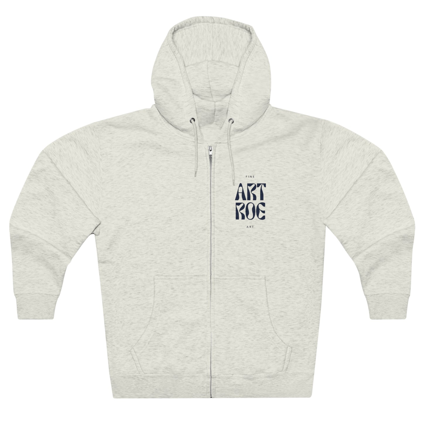 ART ROE LOGO Unisex Premium Full Zip Hoodie