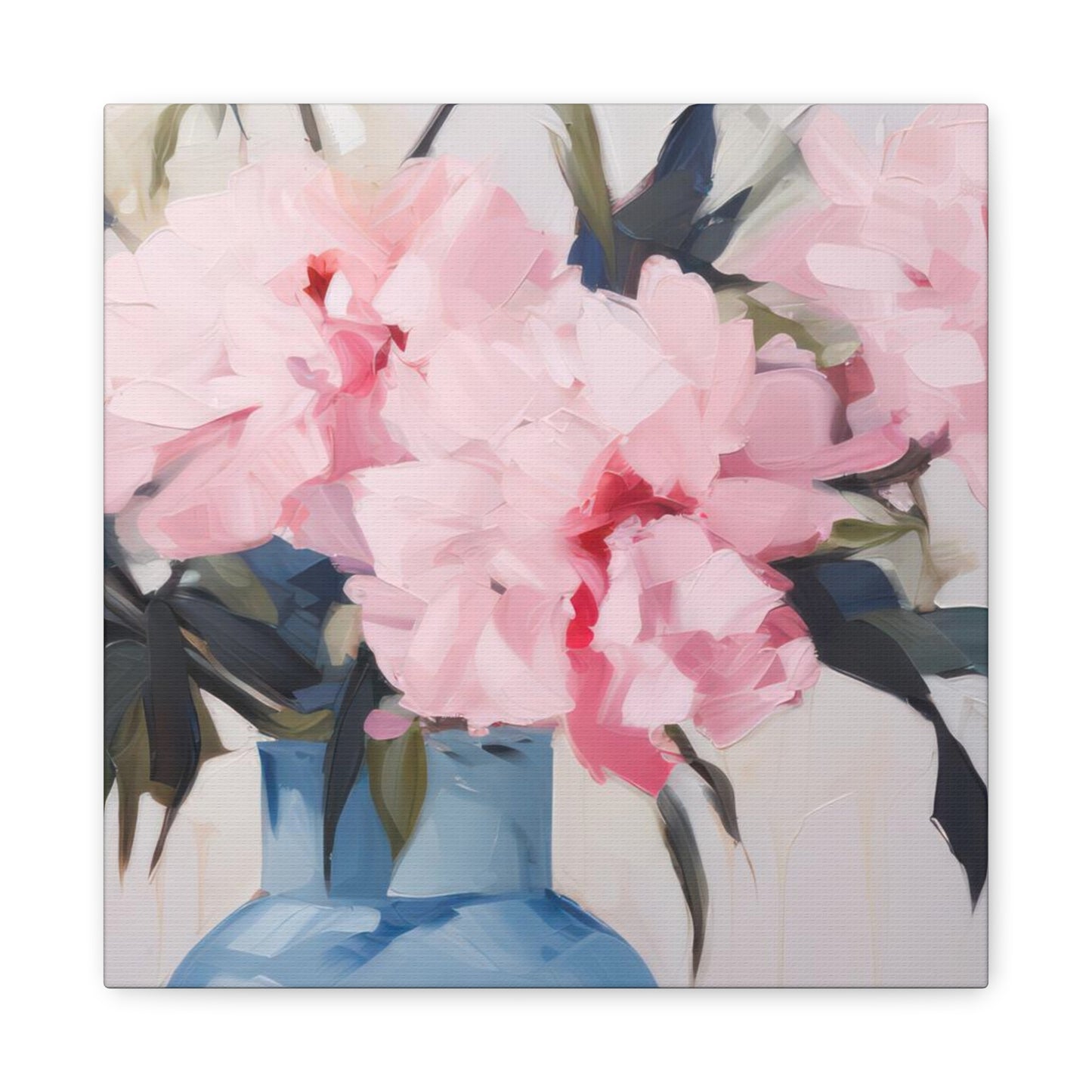 Baby Pink Peonies, Series, Canvas (12x12)&(16x16)