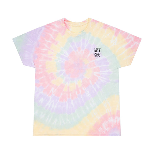 ART ROE LOGO Tie-Dye Tee, Spiral