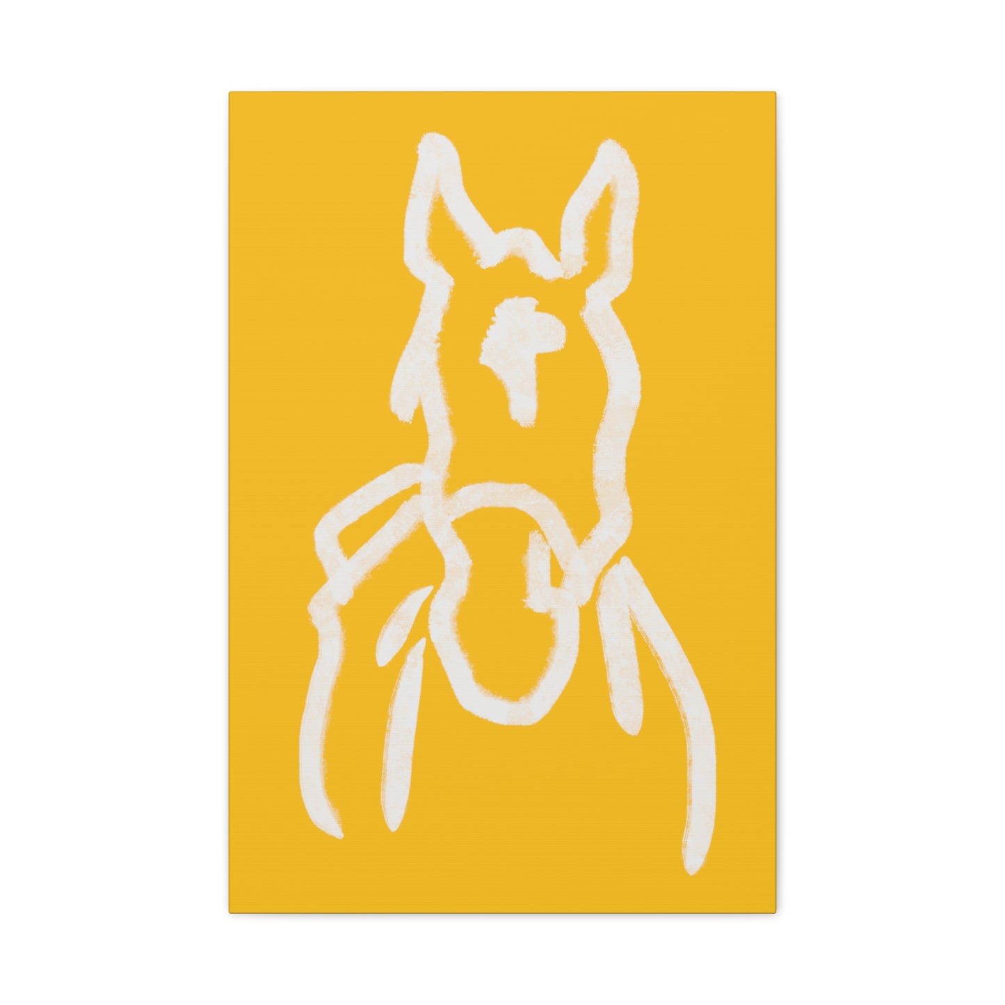 Royal Boy Yellow, Horse, Canvas (20x30)&(30x40)