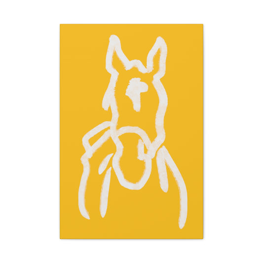 Royal Boy Yellow, Horse, Canvas (20x30)&(30x40)