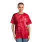 ART ROE LOGO Tie-Dye Tee, Crystal