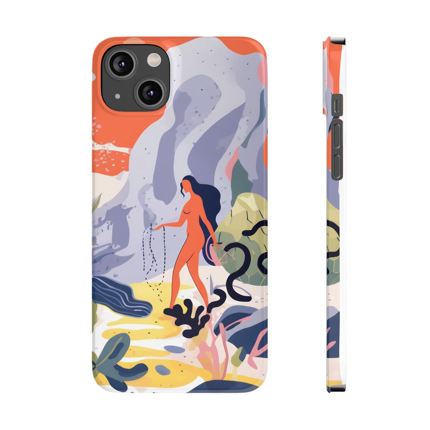 Moonlit, Slim Phone Case