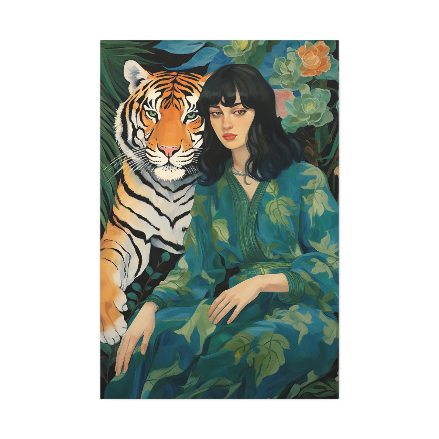 Tiger Girl, Canvas (40x60)