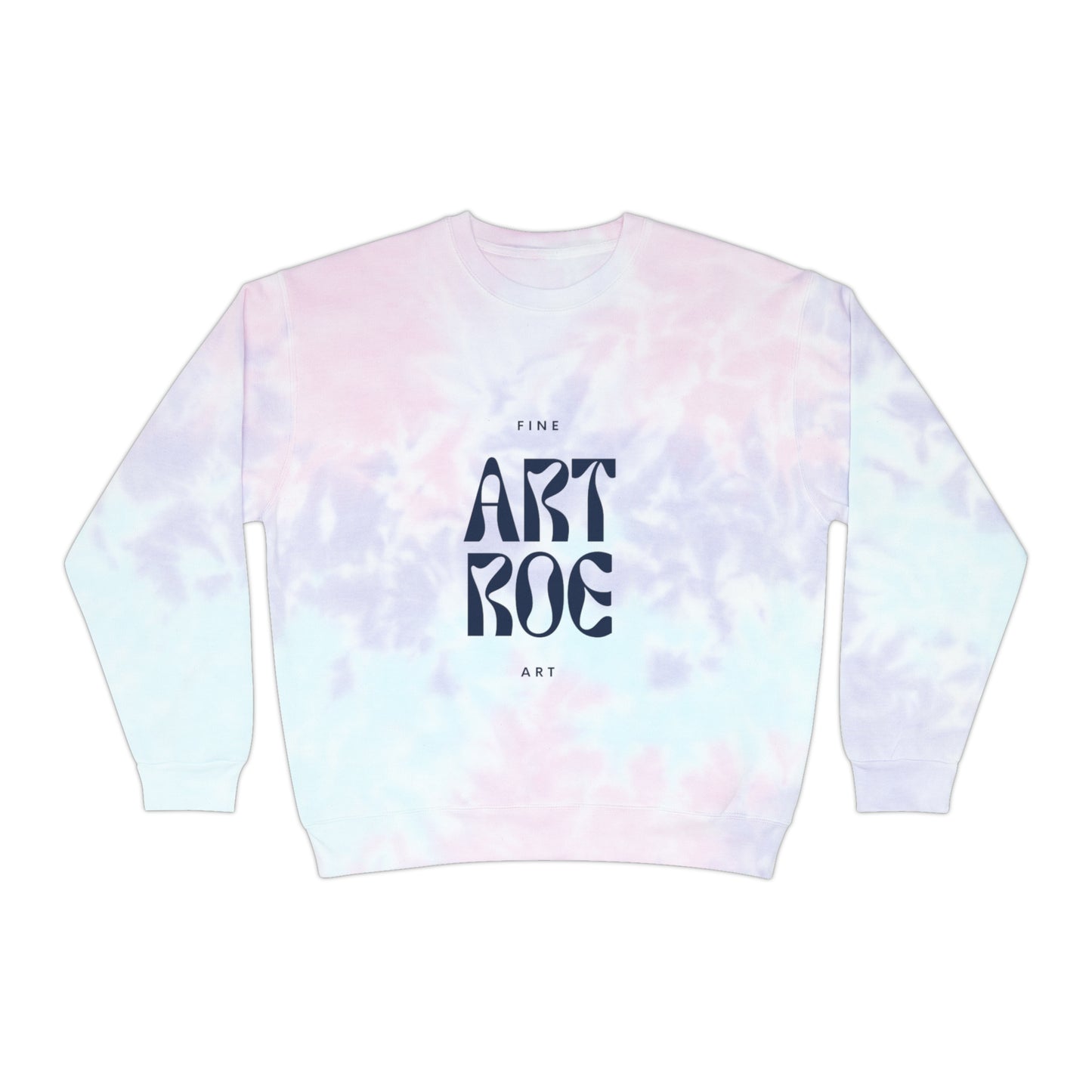 ART ROE LOGO Unisex Tie-Dye Sweatshirt