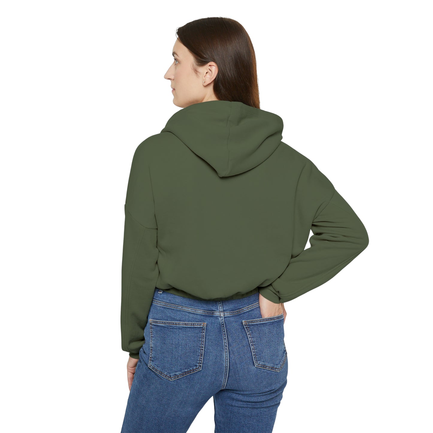 ART ROE LOGO Women's Cinched Bottom Hoodie