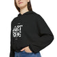 ART ROE LOGO Women's Cinched Bottom Hoodie