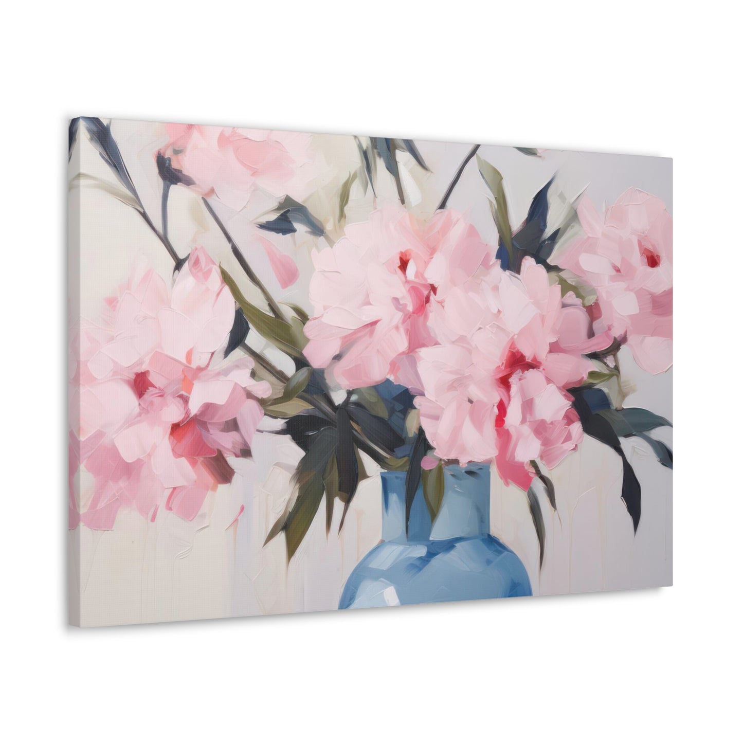 Baby Pink Peonies, Series, Canvas (30x20)&(40x30)