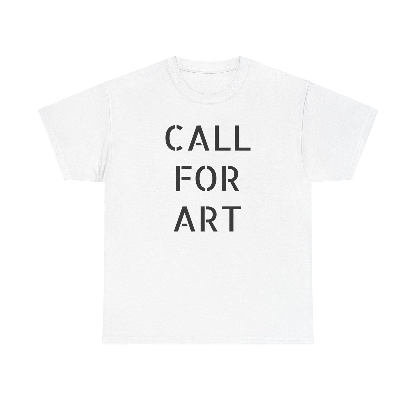 Call for Art, ART ROE LOGO, Unisex Heavy Cotton Tee