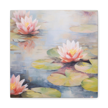 Water Lilies, Canvas (12x12)&(16x16)