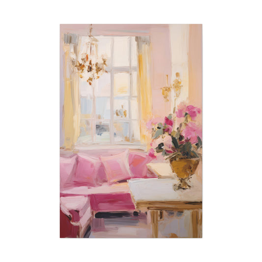 Pink Sofa, Canvas (40x60)