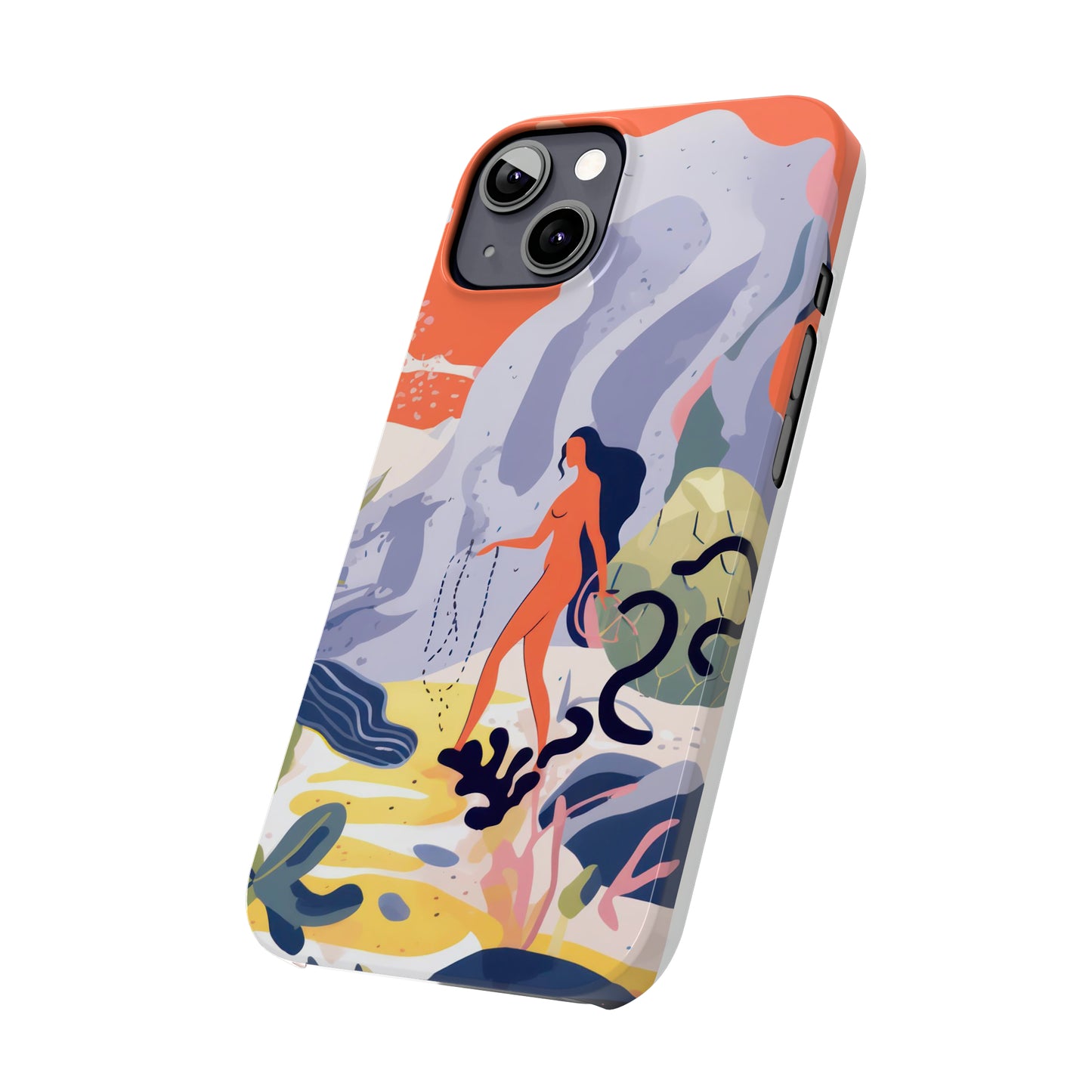 Moonlit, Slim Phone Case