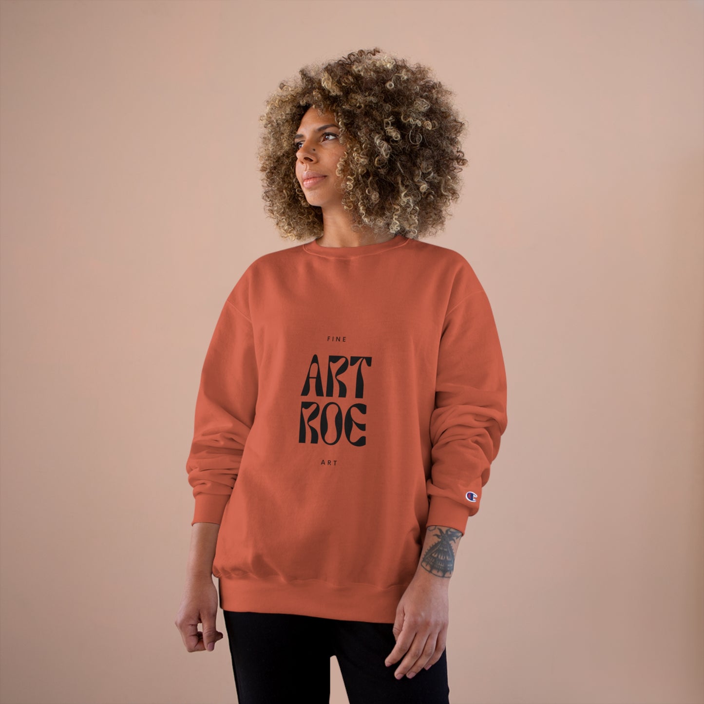 ART ROE LOGO Champion Sweatshirt