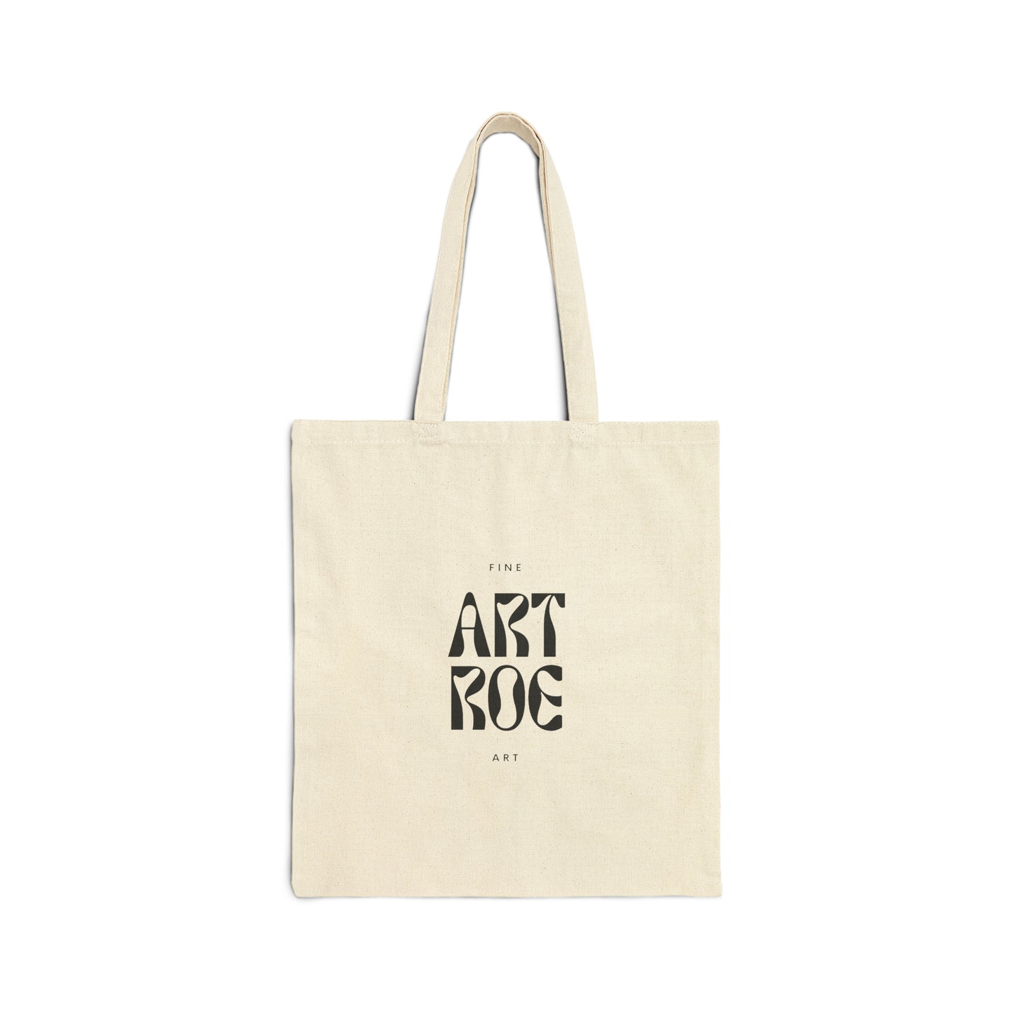 ART ROE LOGO Cotton Canvas Tote Bag