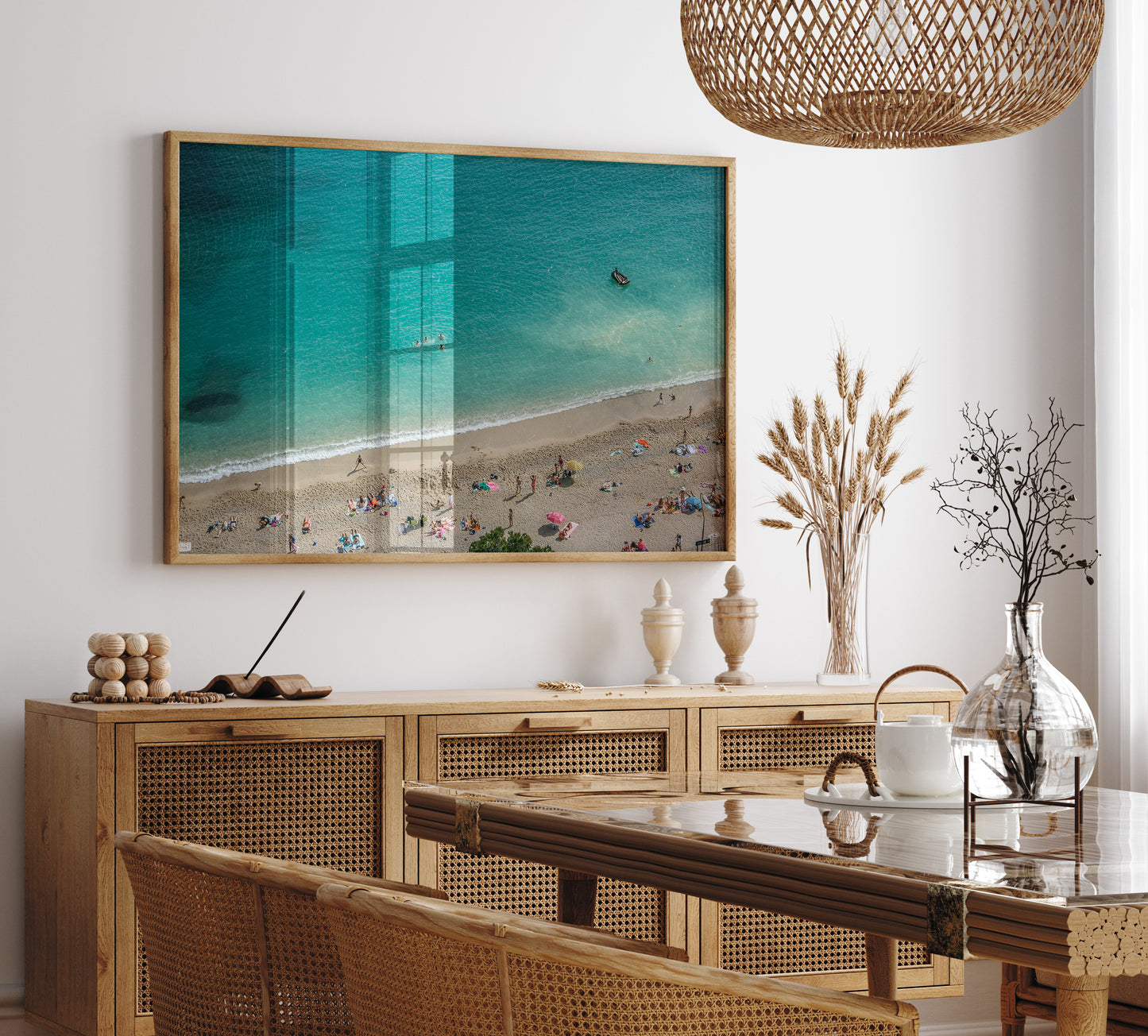 Beach Holiday, Premium 180gsm Fine Art Print